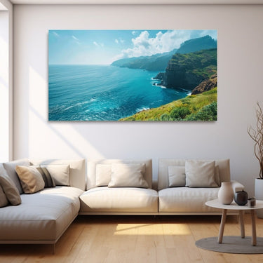 Large Sea Canvas Print